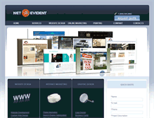 Tablet Screenshot of netevident.com
